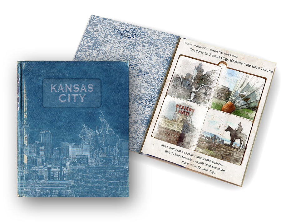 Kansas City Iconic Spots Coaster Book