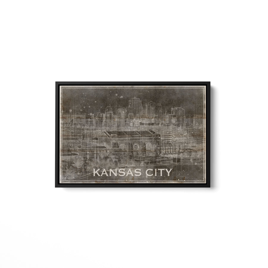 Black Horizontal Kansas City Union Station Sign